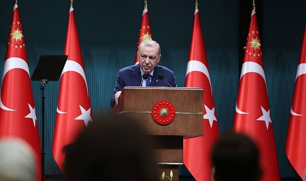 Cumhurbaşkanı Erdoğan Millete Sesleniş Konuşmasında D&uuml;nya Belediyeler Birliği Başkanı Se&ccedil;ilen Başkan Altay'ı Tebrik Etti
