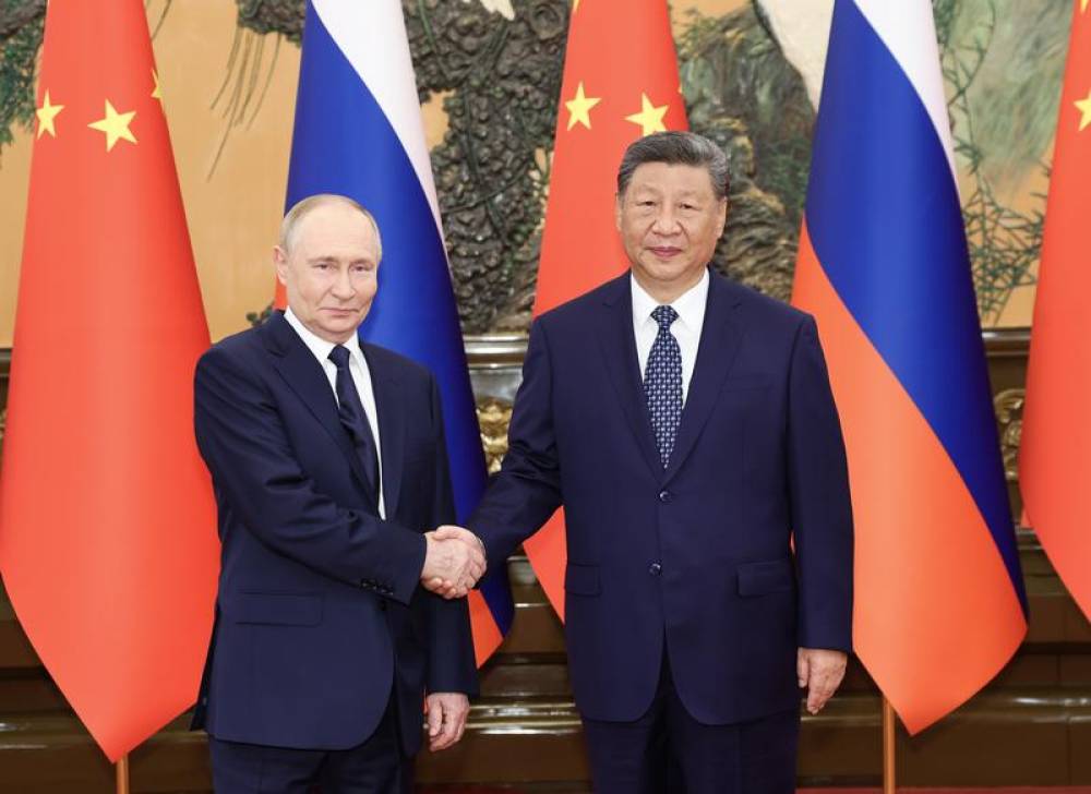 Şi ve Putin Çin’de bir araya geldi