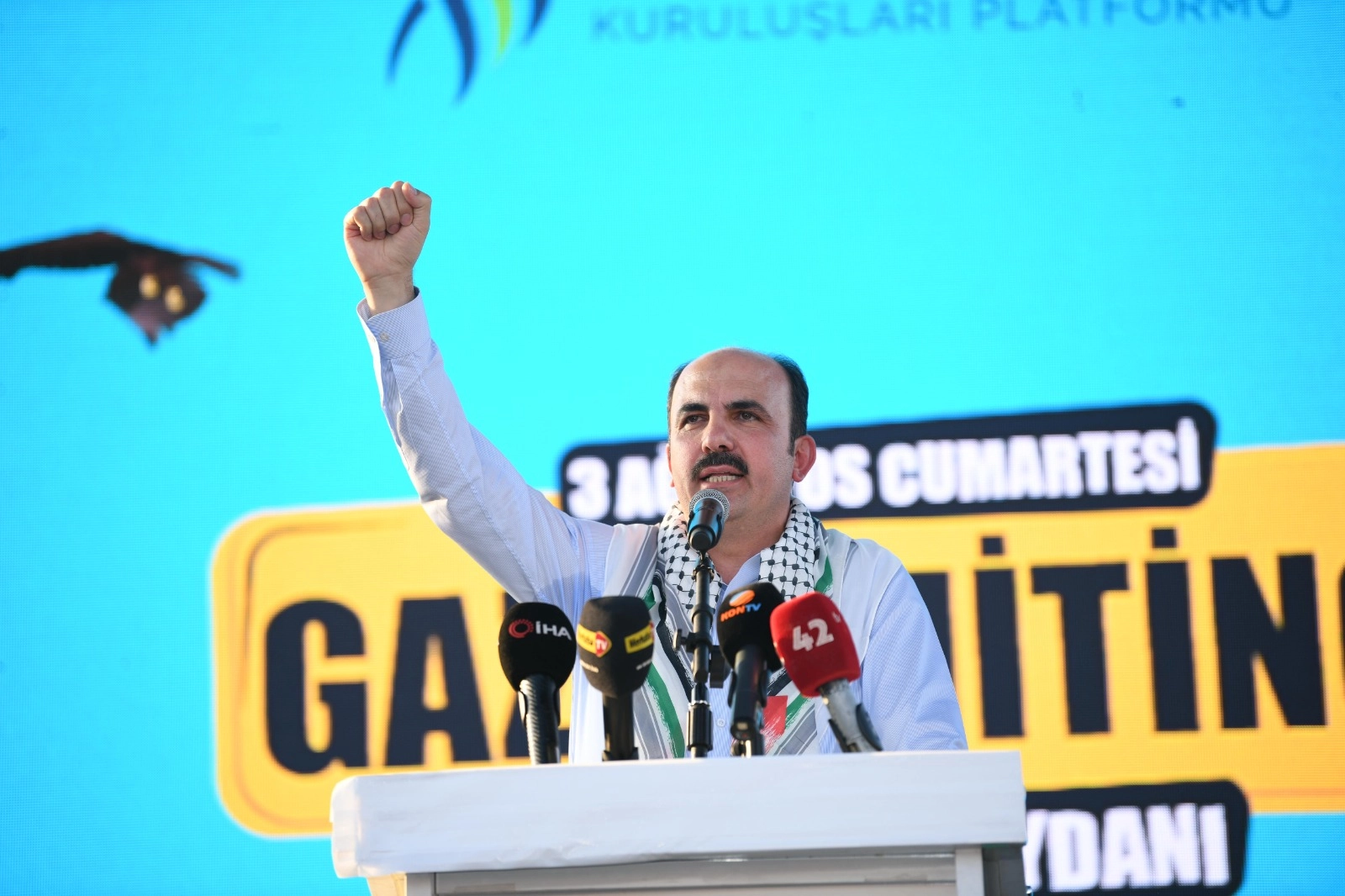 Konya'da Başkan Altay’dan Gazze mesajı