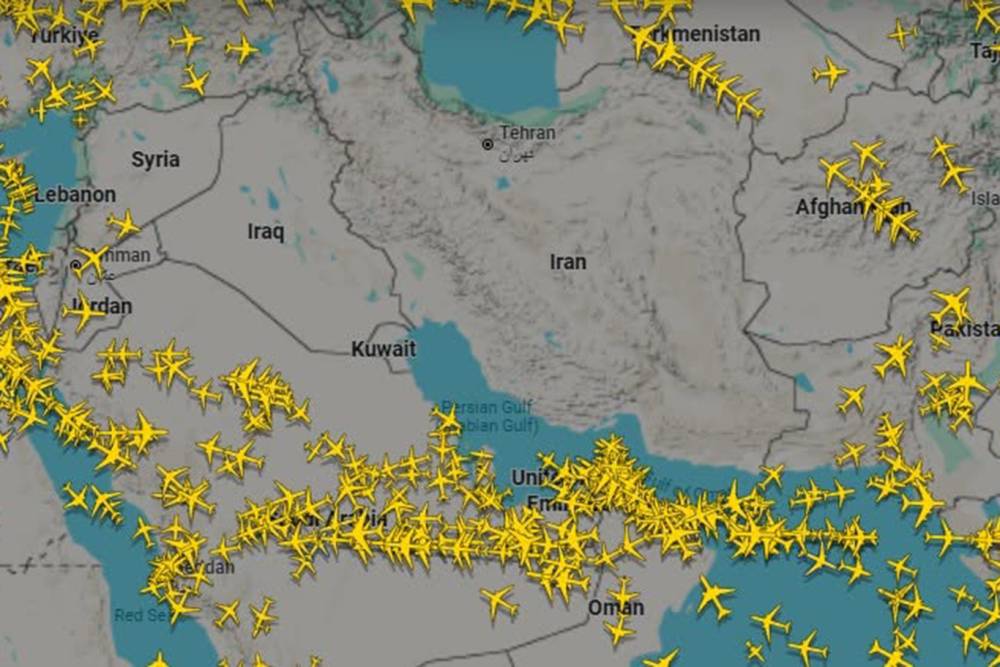 Suriye ve Irak hava sahasını ge&ccedil;ici olarak kapattı