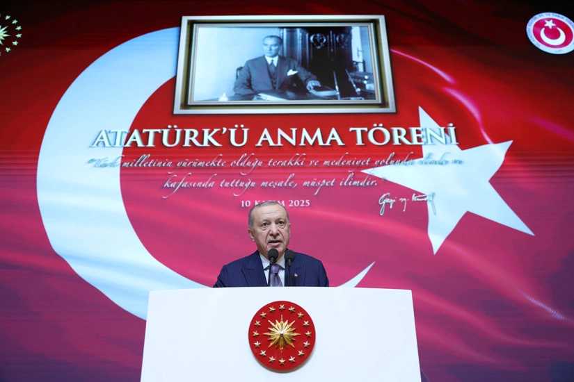 Cumhurbaşkanı Erdoğan: Gazi Mustafa Kemal’in yol haritası 102 yıldır rehberimiz