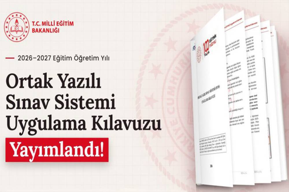 MEB&rsquo;in Ortak Yazılı Sınav Sistemi 26 Ekim&rsquo;de kullanıma a&ccedil;ılıyor