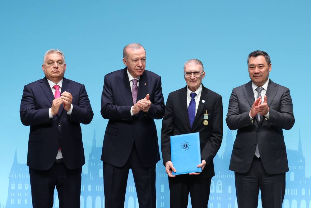 Türk Devletleri Teşkilatı'ndan Prof. Dr. Aziz Sancar'a 'Ali Şir Nevai Uluslararası Ödülü' / Fotoğraf ve video eklendi