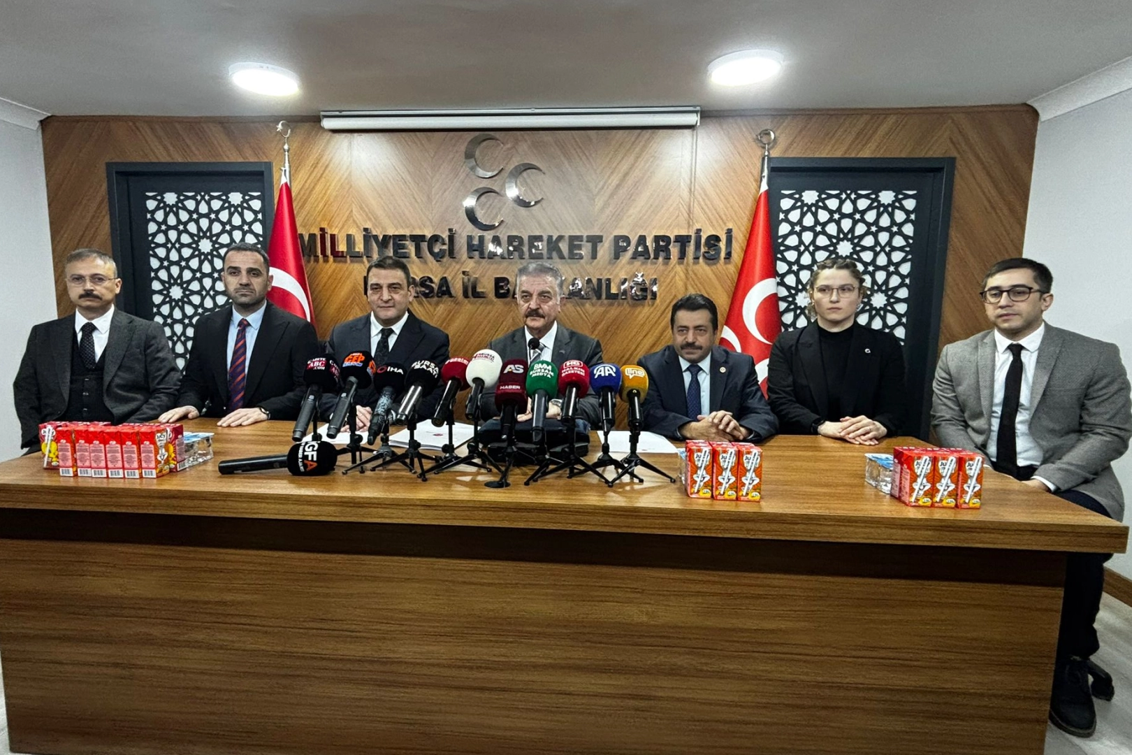 MHP Genel Sekreteri B&uuml;y&uuml;kataman 'Ter&ouml;rs&uuml;z T&uuml;rkiye'yi Bursa'dan değerlendirdi