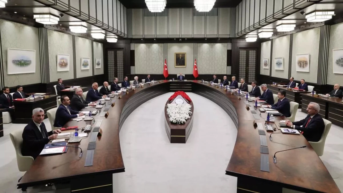 Kabine Toplanıyor... Terörsüz Türkiye ve dış gelişmeler ele alınacak