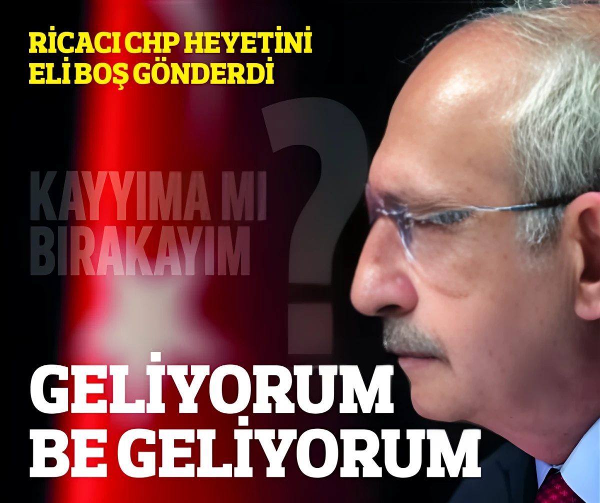 Kemal Kılıçdaroğlu, 'Kayyıma karşı çık' ricalarını reddetti