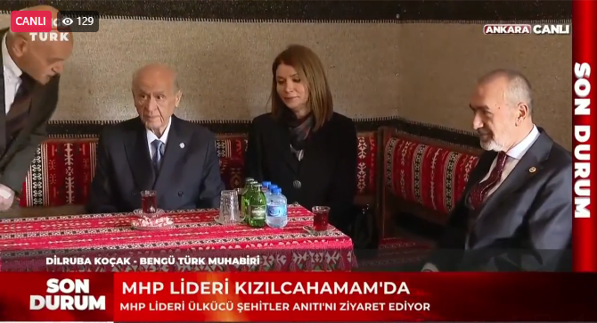 MHP Genel Başkanı Sayın Devlet Bahçeli, Ülkücü Şehitler Anıtını Ziyaret Ediyor