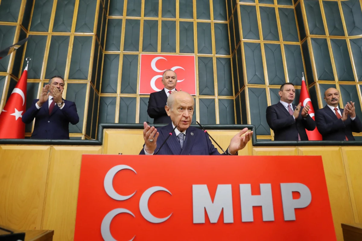 MHP Lideri Bahçeli Grup Toplantısında Gündemi Değerlendiriyor