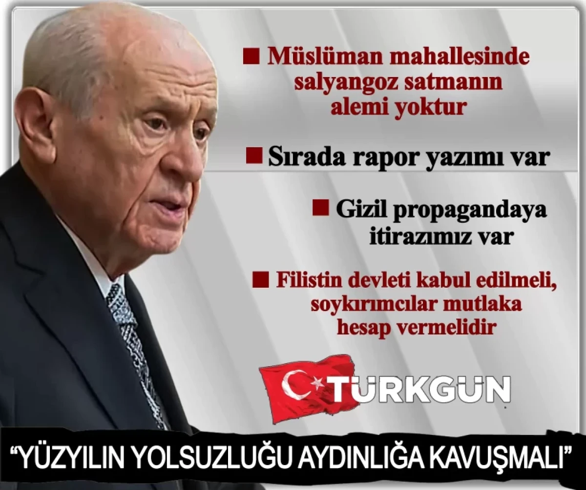 MHP Lideri Devlet Bah&ccedil;eli cevapladı! "Y&uuml;zyılın yolsuzluğu aydınlığa kavuşmalı"