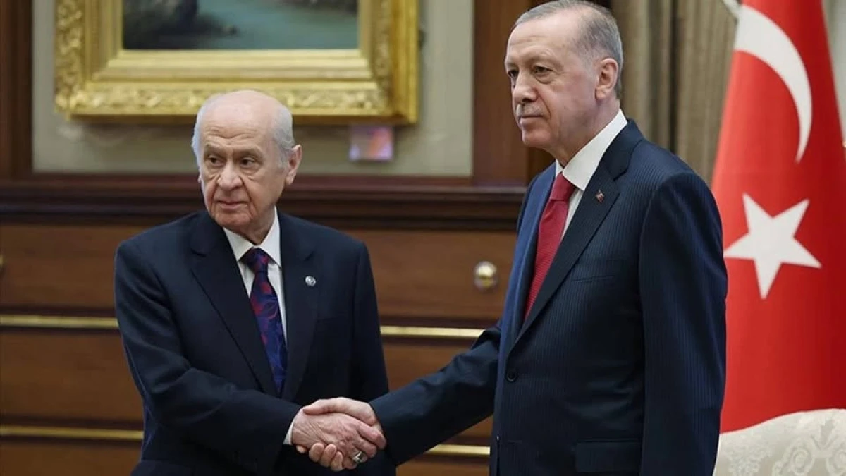 MHP Lideri Devlet Bahçeli'nin 'TRÇ' teklifine Cumhurbaşkanı Erdoğan'dan 